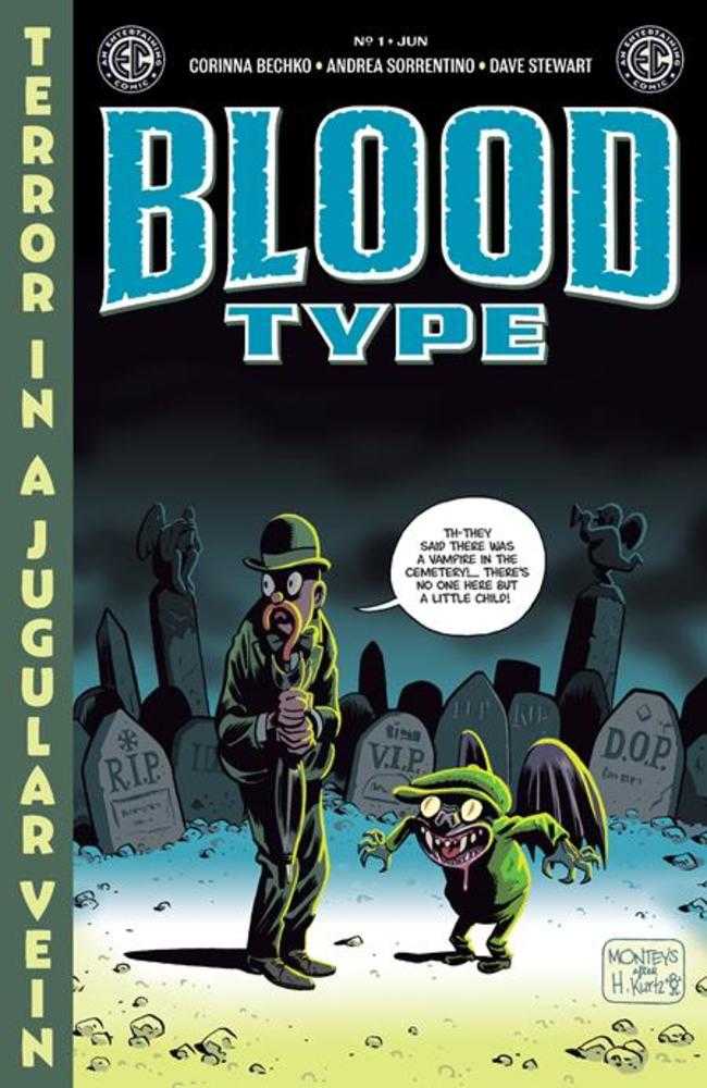 EC Blood Type #1 (Of 4) Cover D (1:10) Albert Monteys EC Homage Variant