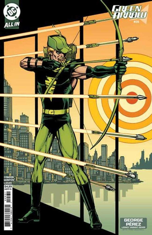Green Arrow (2023) #25 Cover D George Perez Legacy Card Stock Variant
