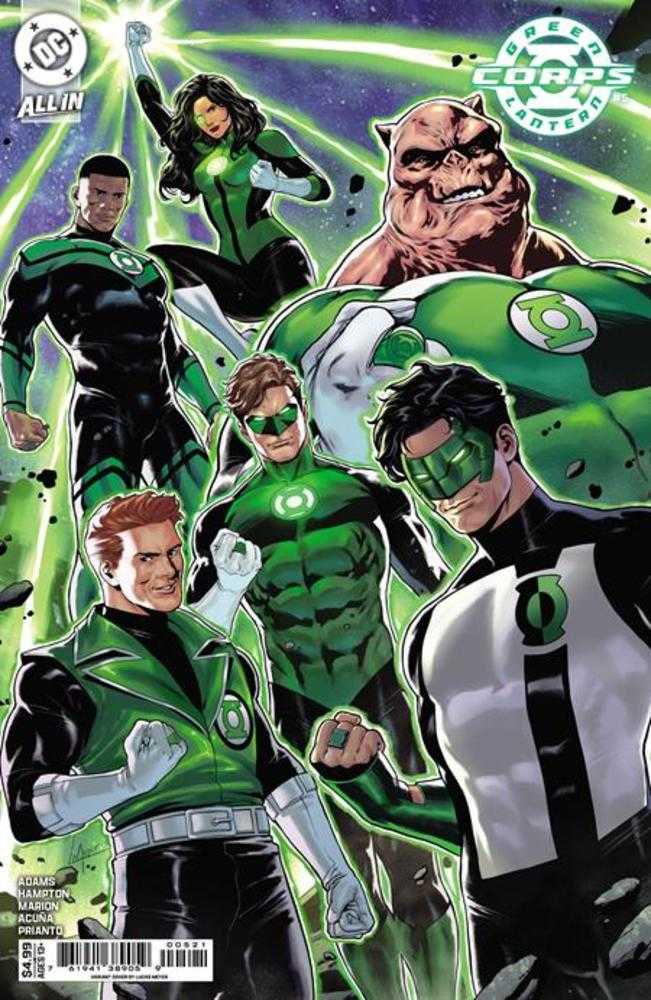 Green Lantern Corps (2025) #5 Cover C Lucas Meyer Card Stock Variant