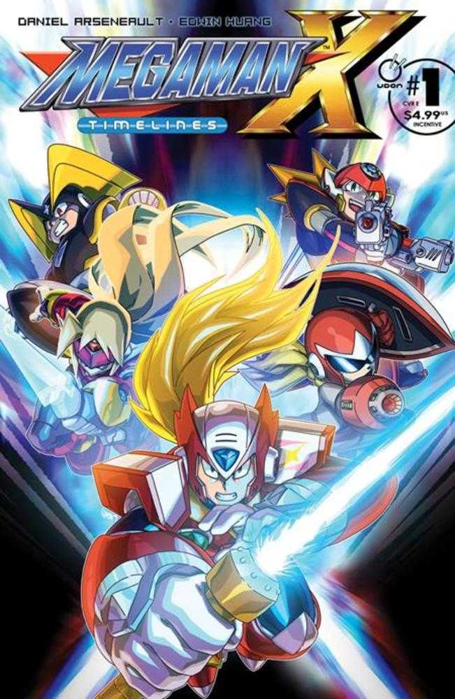 Mega Man X Timelines #1 (One Shot) Cover E (1:5) Jeffrey Chamba Cruz Variant