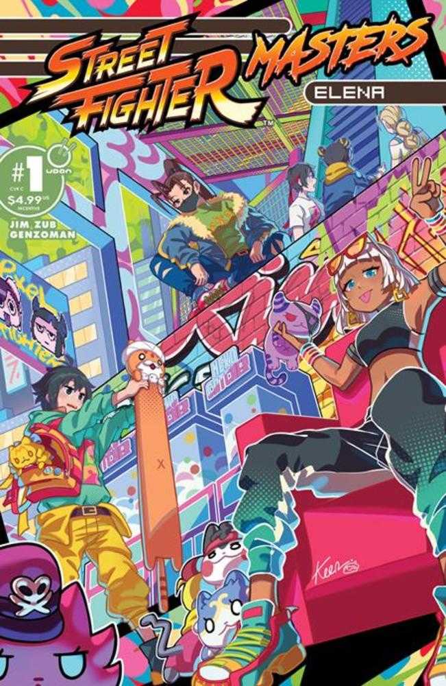 Street Fighter Masters Elena #1 (One Shot) Cover C (1:5) Keenbiscuit Variant