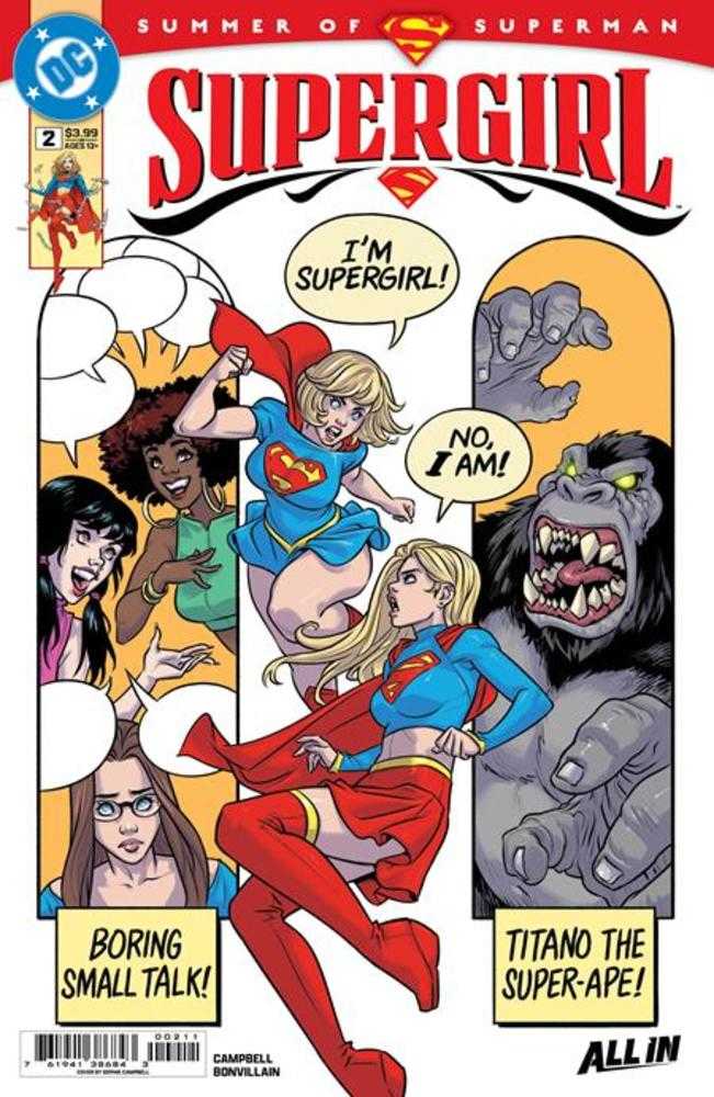 Supergirl (2025) #2 Cover A Sophie Campbell