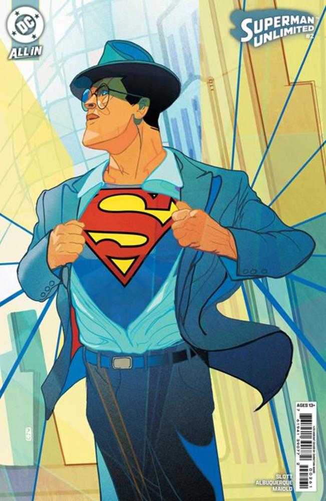 Superman Unlimited #2 Cover E (1:25) Christian Ward Card Stock Variant