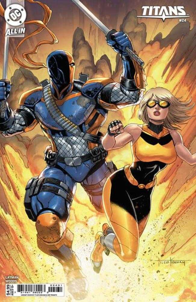 Titans (2023) #24 Cover C Tyler Kirkham Card Stock Variant