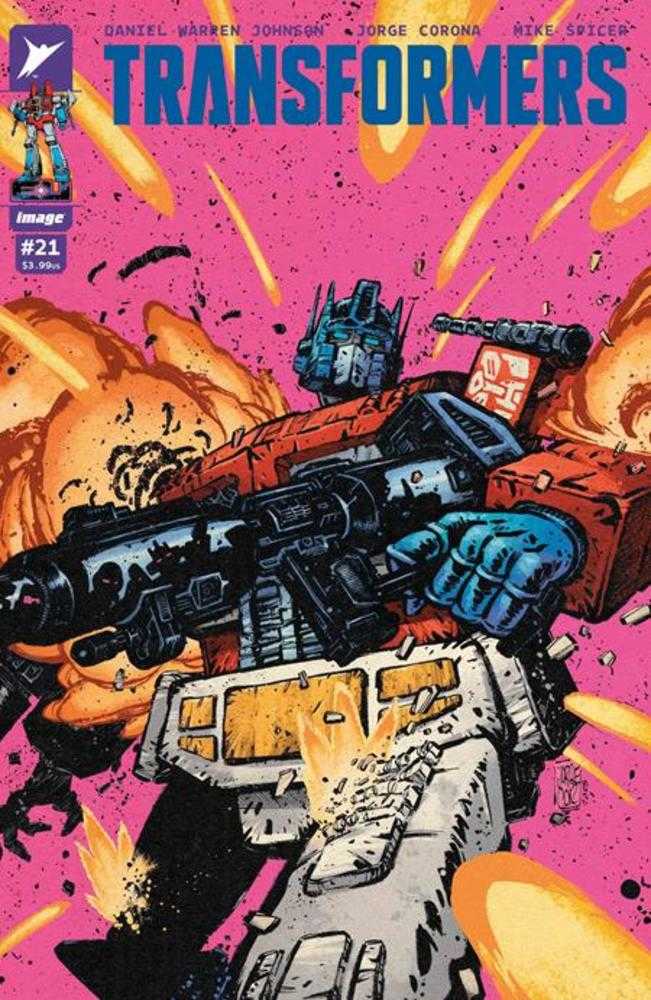 Transformers (2023) #21 Cover B Jorge Corona & Mike Spicer Variant