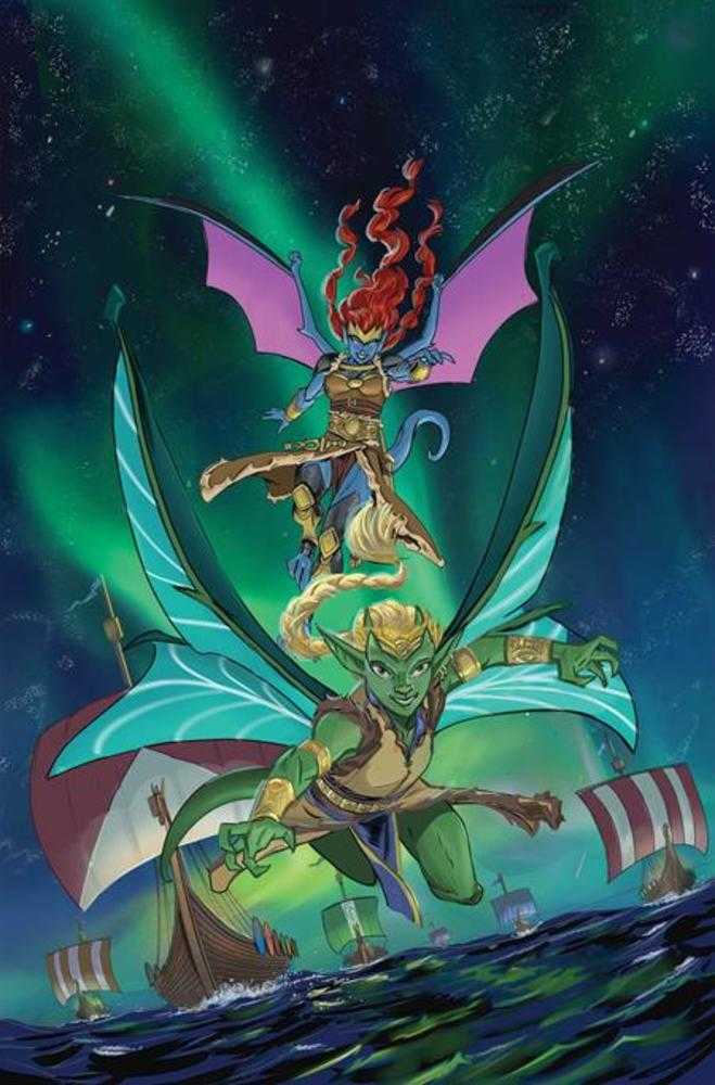 Gargoyles Demona #2 Cover I (1:15) Frank Paur Full Art Virgin Variant