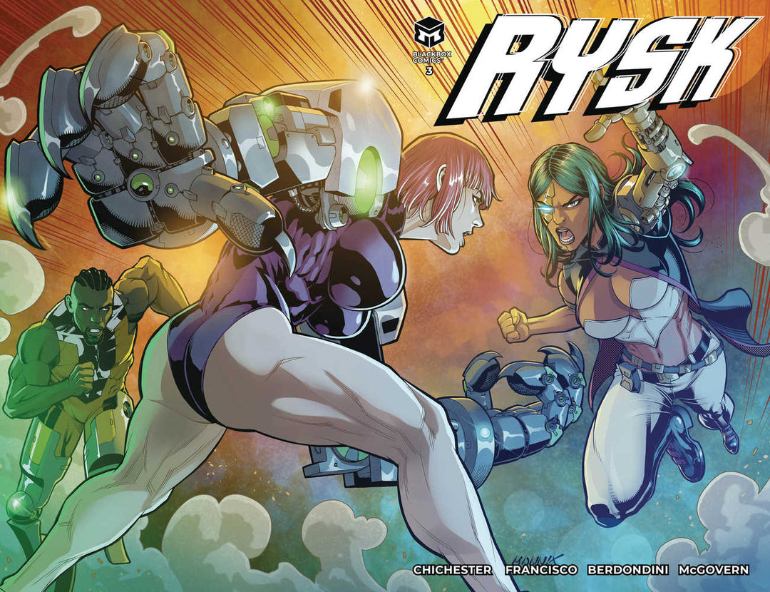 Rysk #3 (Of 5) Cover A Mannix Francisco