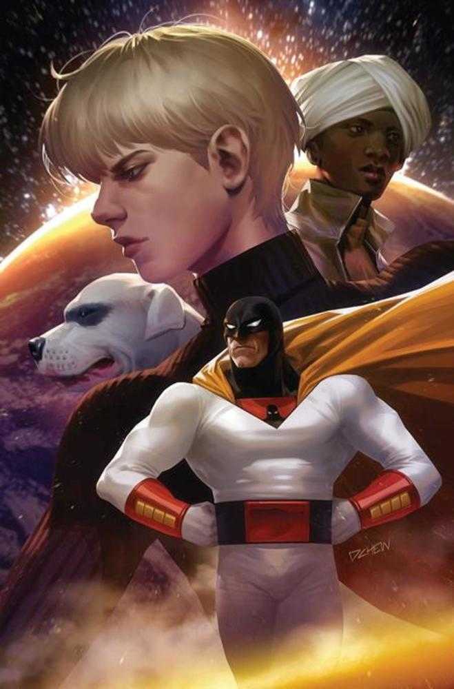 Space Ghost Jonny Quest Space Quest #4 Cover M (1:15) Derrick Chew Full Art Virgin Variant