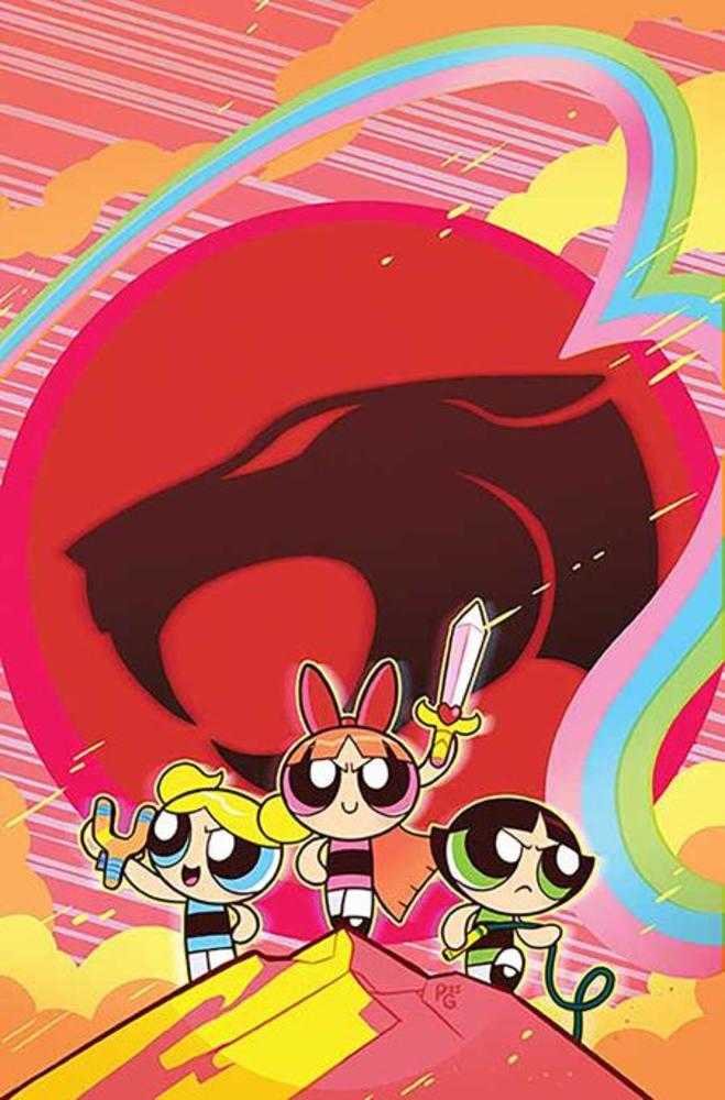 Thundercats Powerpuff Girls #1 Cover L (1:20) Paulina Ganucheau Full Art Virgin Variant