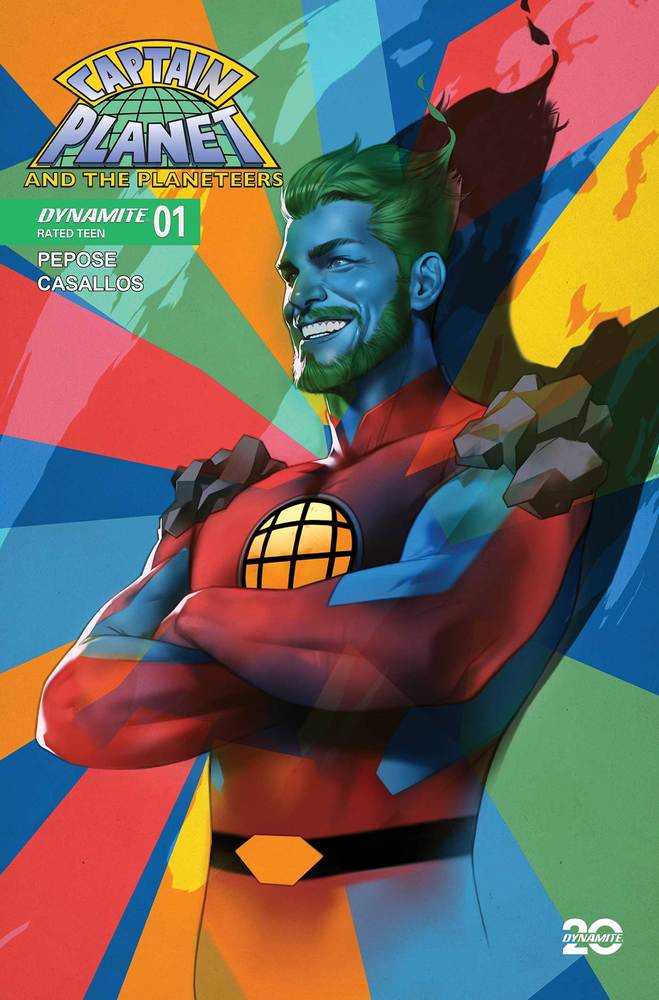 Captain Planet #1 Cover V FOC 1:10 Oliver Foil Variant Edition