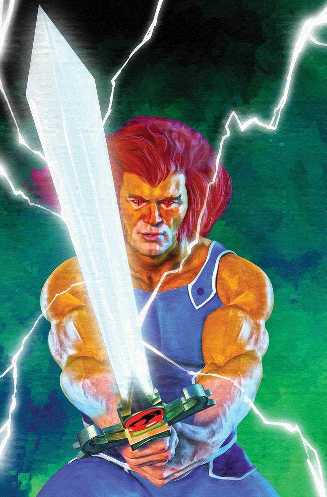 Thundercats #15 Cover ZB 1:10 FOC Spears Green Virgin Variant Edition