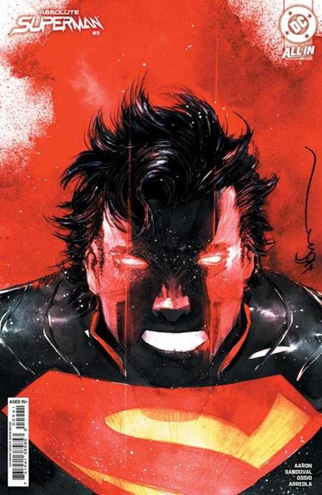 Absolute Superman #9 Cover D (1:25) Dustin Nguyen Card Stock Variant