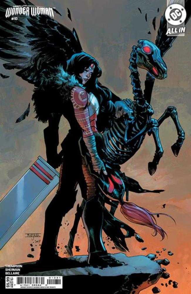 Absolute Wonder Woman #10 Cover C Mahmud Asrar Card Stock Variant (Out of Print)