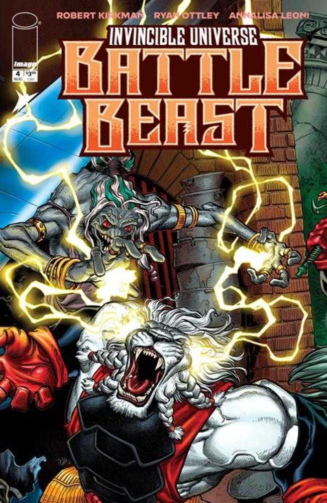 Invincible Universe Battle Beast #4 Cover C (1:10) Ej Su Connecting Variant