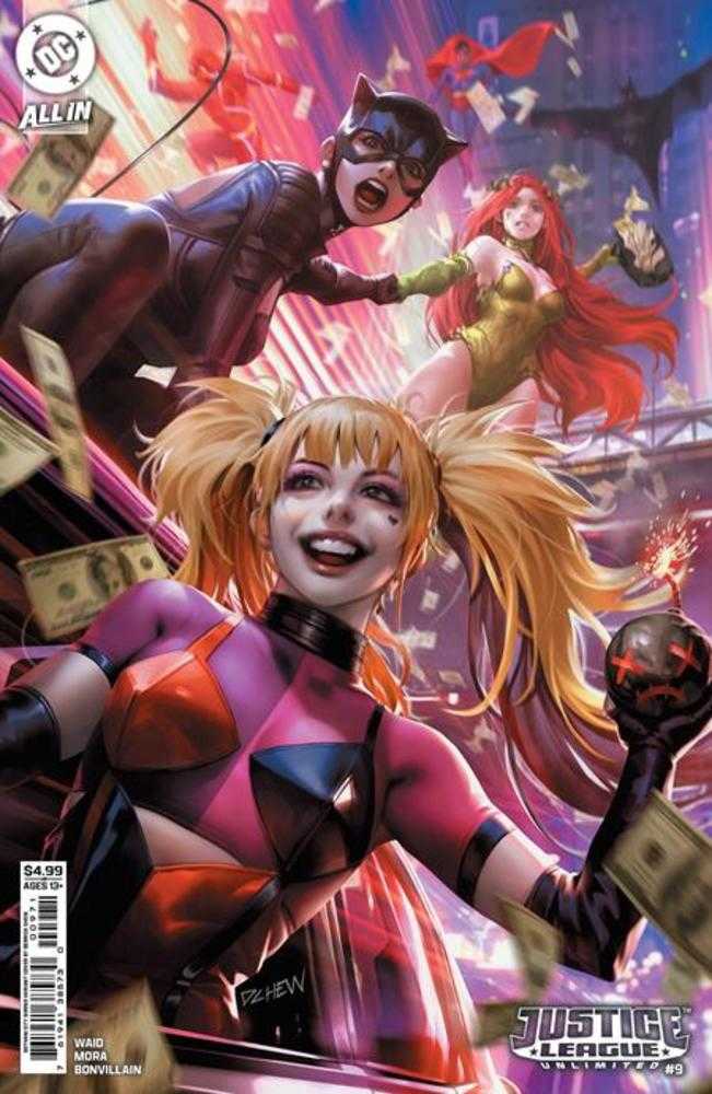 Justice League Unlimited (2025) #9 Cover E Derrick Chew Gotham City Sirens Card Stock Variant (We Are Yesterday)