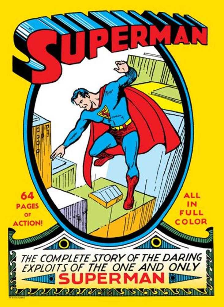Superman (1939) #1 Facsimile Edition Cover B Joe Schuster & Leo O Mealia Foil Variant