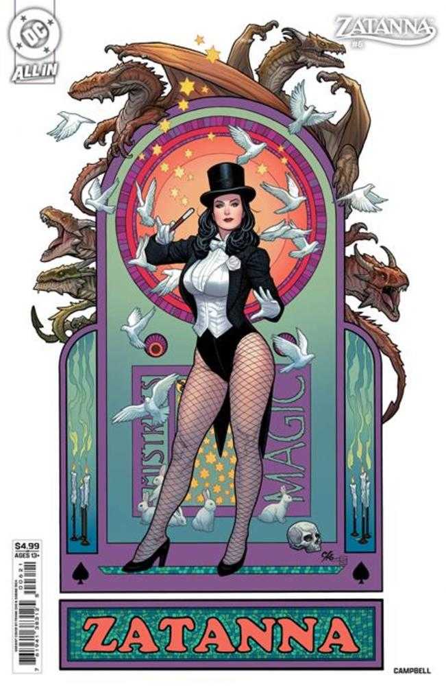 Zatanna (2025) #6 (Of 6) Cover B Frank Cho Card Stock Variant