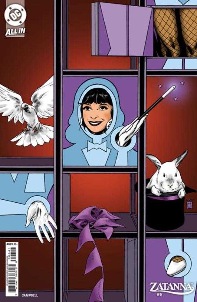 Zatanna (2025) #6 (Of 6) Cover D (1:25) Julie Nneka Card Stock Variant