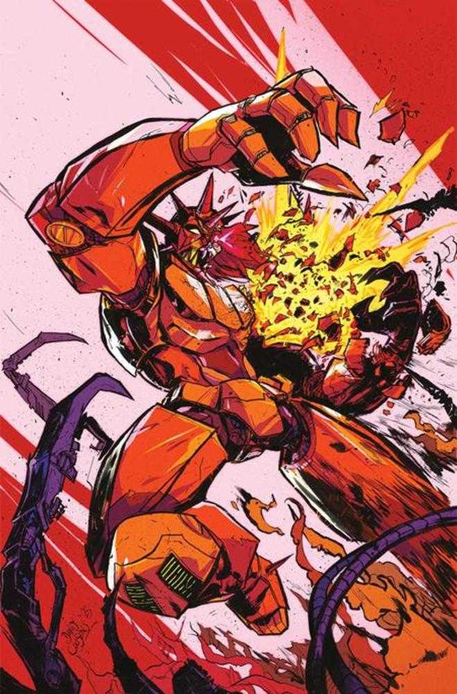Silverhawks #7 Cover I (1:15) David Cousens Battle Damage Full Art Virgin Variant