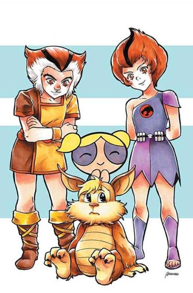 Thundercats Powerpuff Girls #2 Cover H (1:15) Saowee Full Art Virgin Variant
