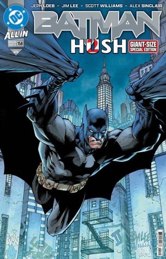 Batman (2016) #158 Giant Sized Special Edition (2nd Print) Cover A Jim Lee