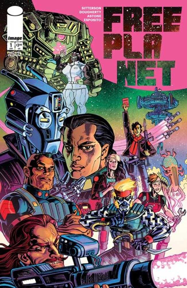 Free Planet #1 Variant (2nd Print)
