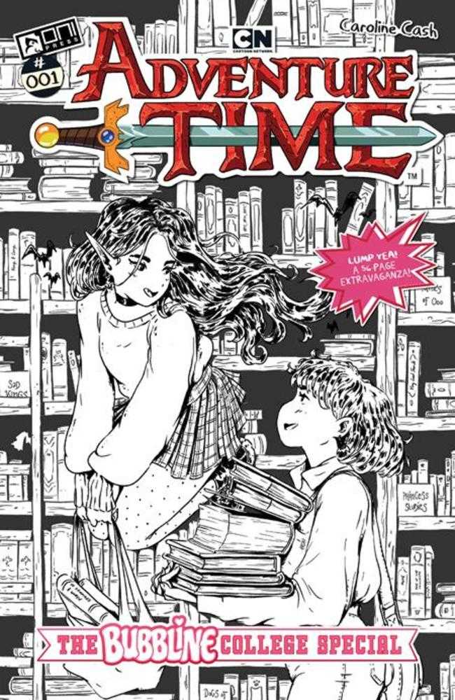 Adventure Time (2025) The Bubbline College Special # 1 (One Shot) Cover D (1:10) Chloe Stawski Inks Variant