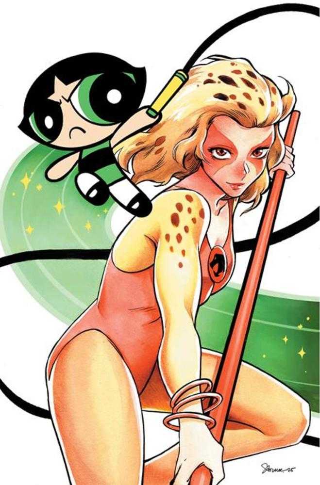 Thundercats Powerpuff Girls #3 Cover H (1:10) Saowee Full Art Virgin Variant