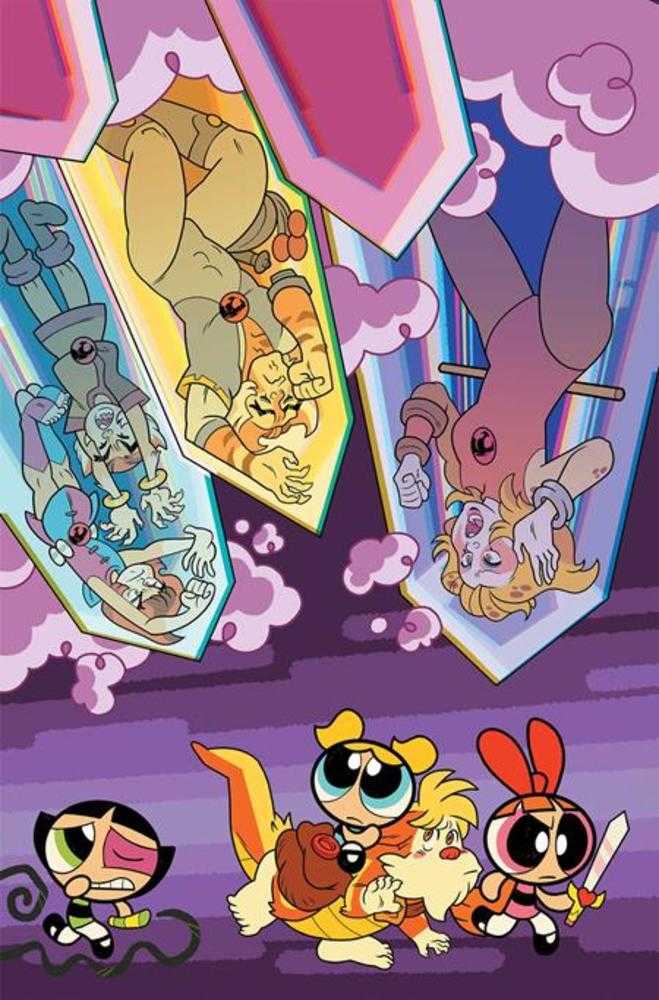 Thundercats Powerpuff Girls #3 Cover I (1:15) Coleman Engle Full Art Virgin Variant