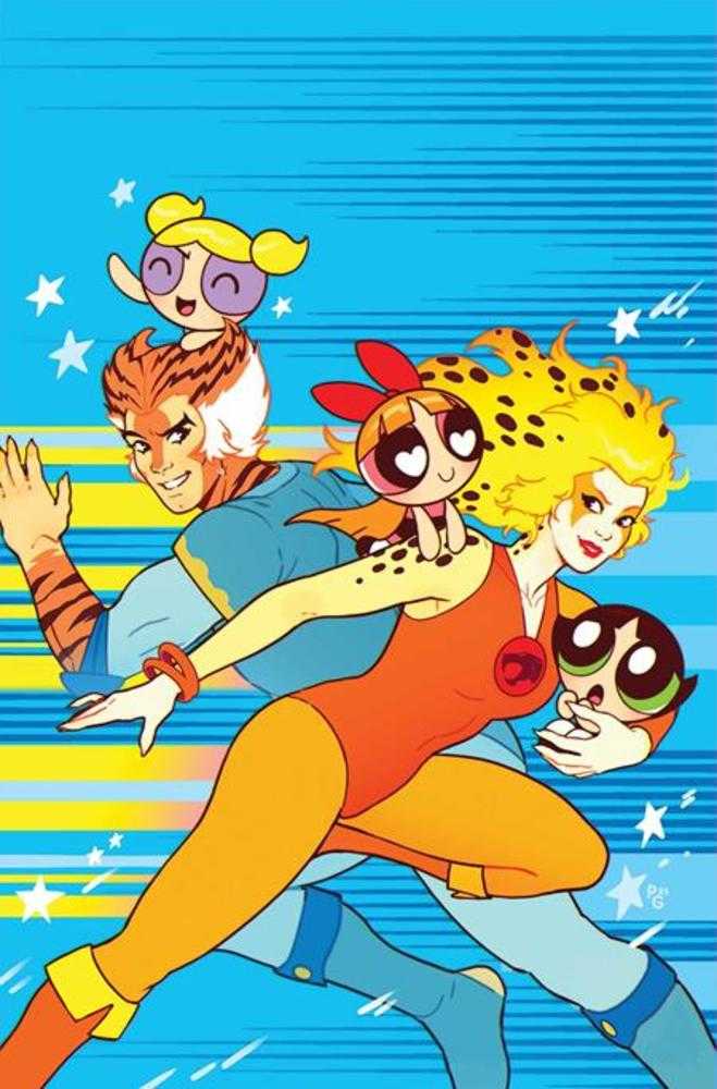 Thundercats Powerpuff Girls #3 Cover J (1:15) Paulina Ganucheau Full Art Virgin Variant