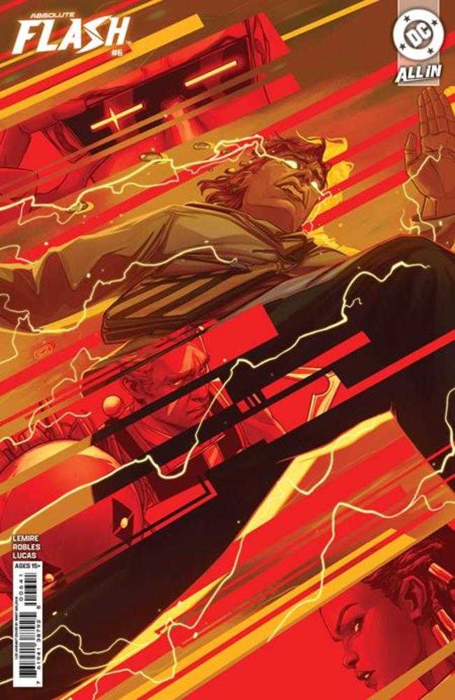 Absolute Flash #6 Cover D (1:25) Nimit Malavia Card Stock Variant