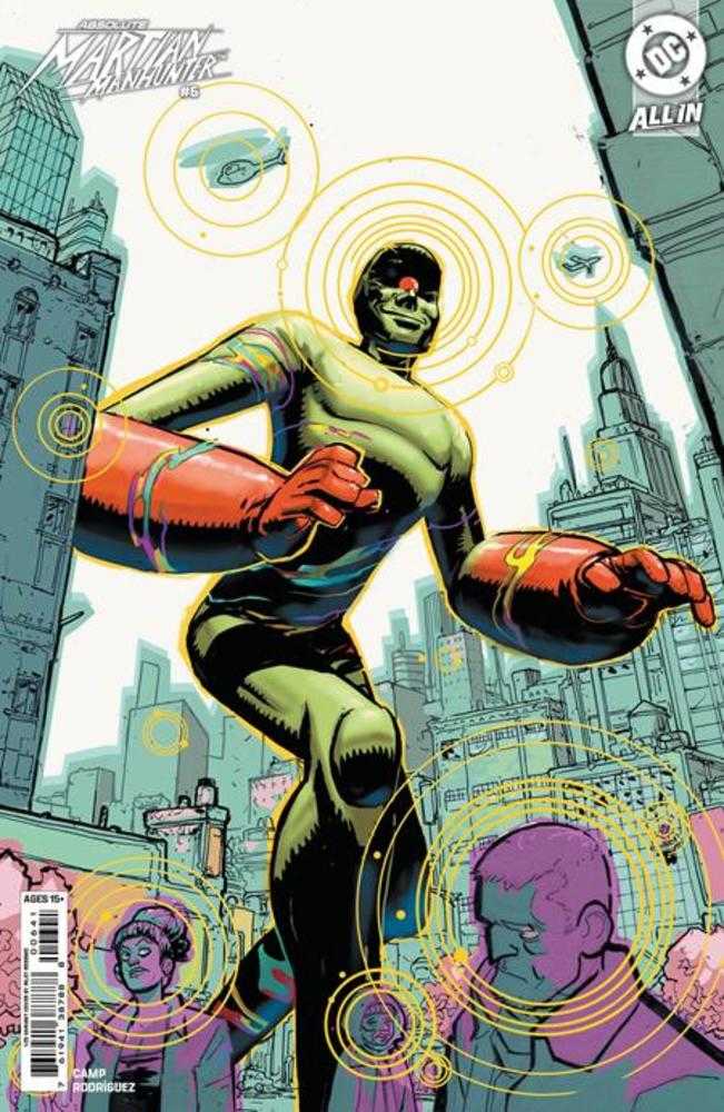 Absolute Martian Manhunter #6 (Of 12) Cover D (1:25) Riley Rossmo Card Stock Variant