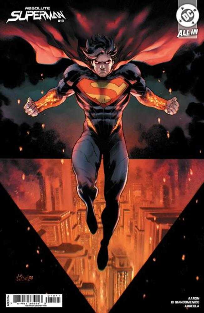 Absolute Superman #10 Cover D (1:25) Tirso Card Stock Variant