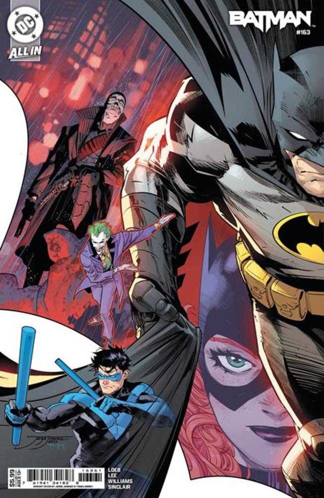 Batman (2016) #163 Cover J Jorge Jimenez Connecting Card Stock Variant