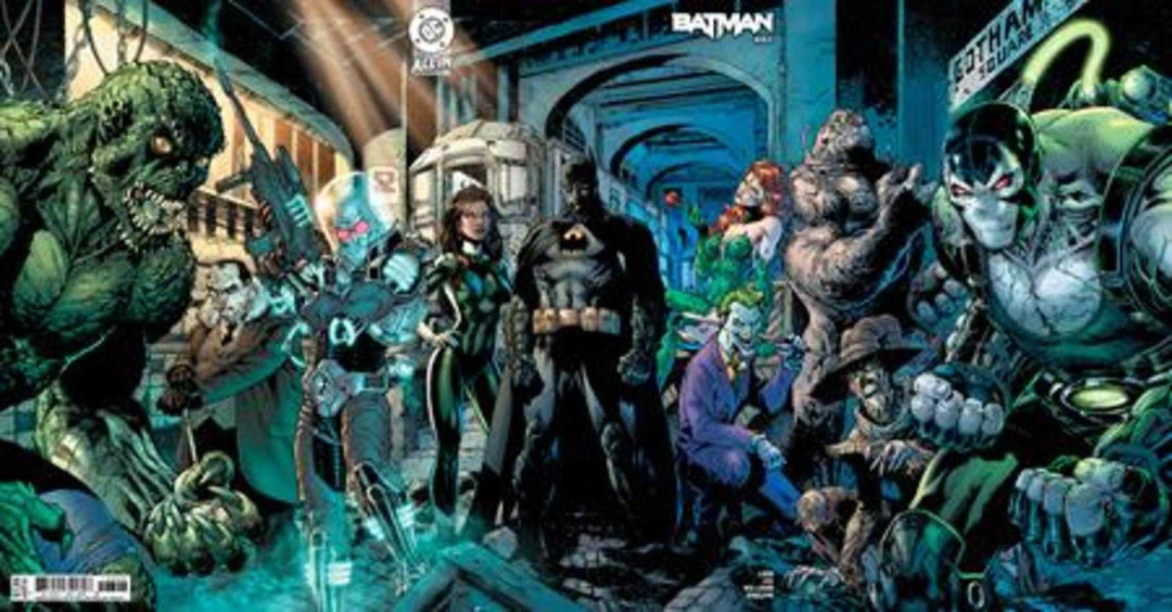 Batman (2025) #163 Cover E Jim Lee & Scott Williams Batman Connecting Gatefold Variant