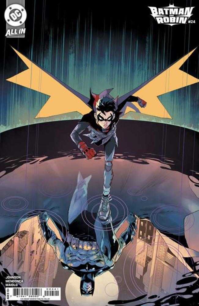 Batman And Robin (2023) #24 Cover D (1:25) Pablo M Collar Card Stock Variant