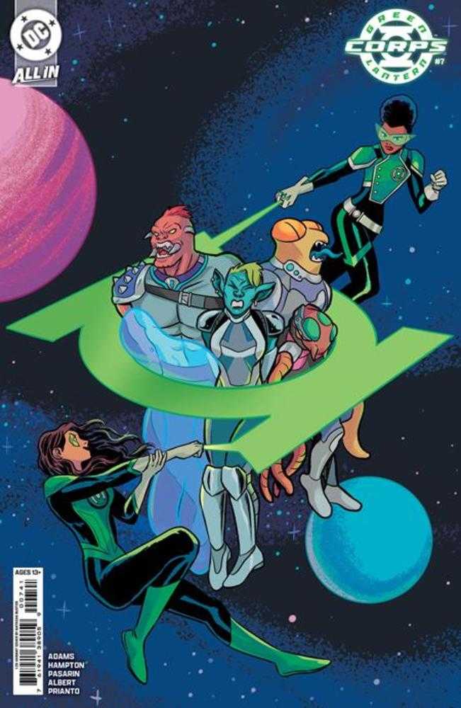 Green Lantern Corps (2025) #7 Cover D (1:25) Natacha Bustos Card Stock Variant (Starbreaker Supremacy)