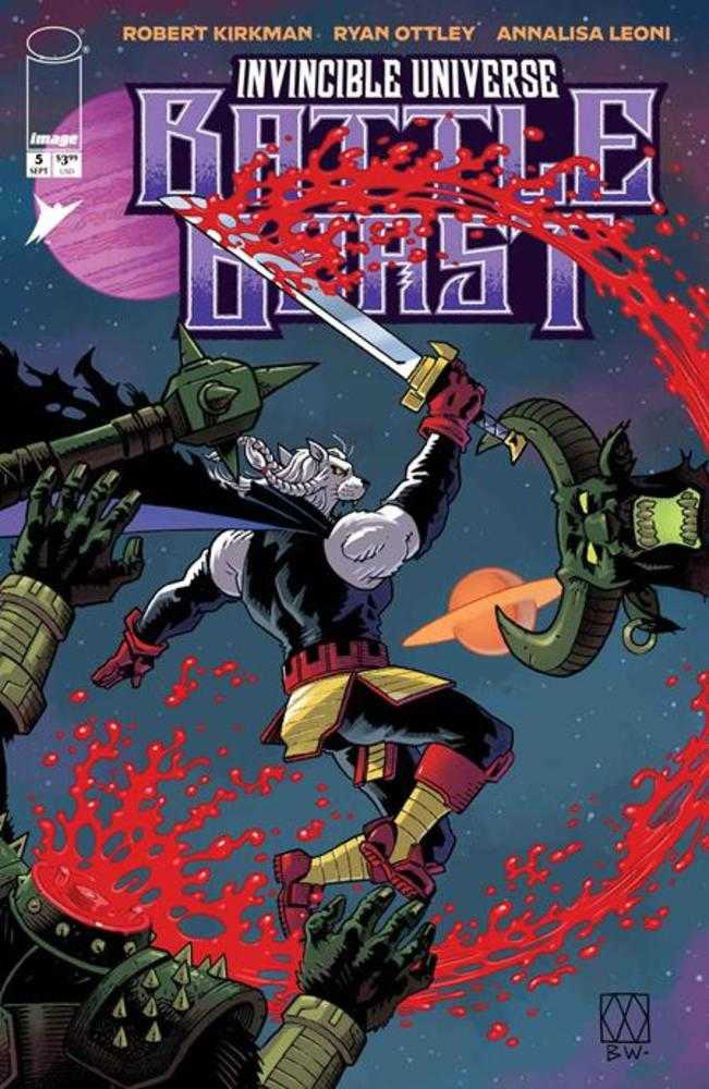 Invincible Universe Battle Beast #5 Cover E (1:50) Matt Wagner & Brennan Wagner Variant