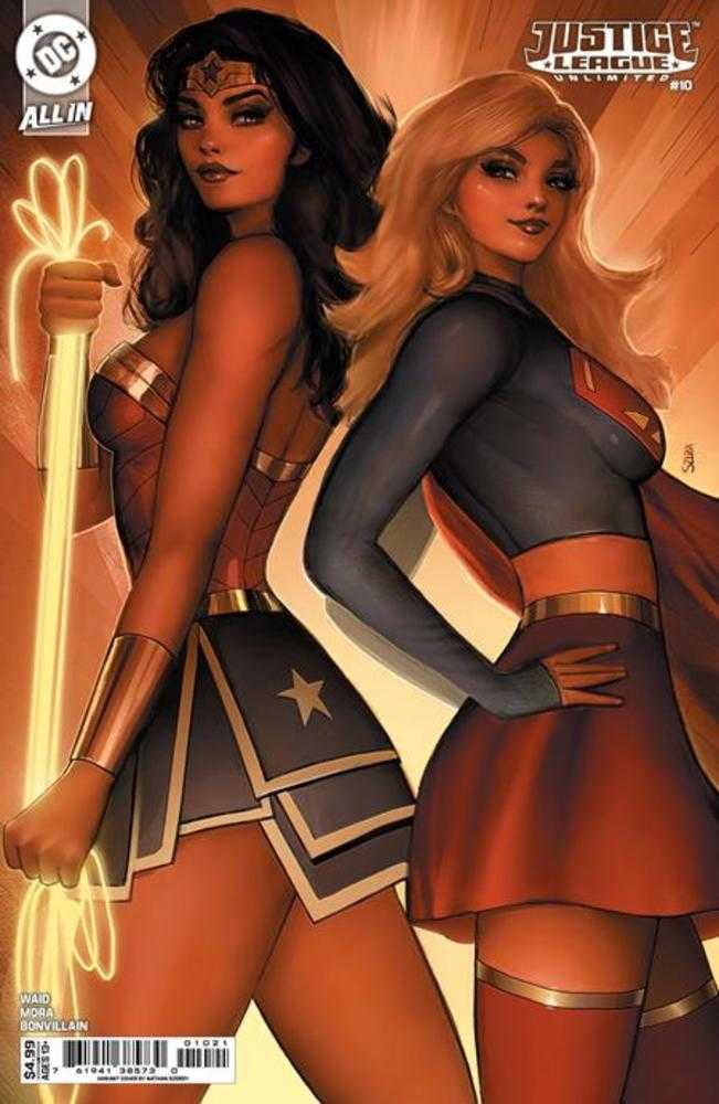 Justice League Unlimited (2025) #10 Cover B Nathan Szerdy Card Stock Variant