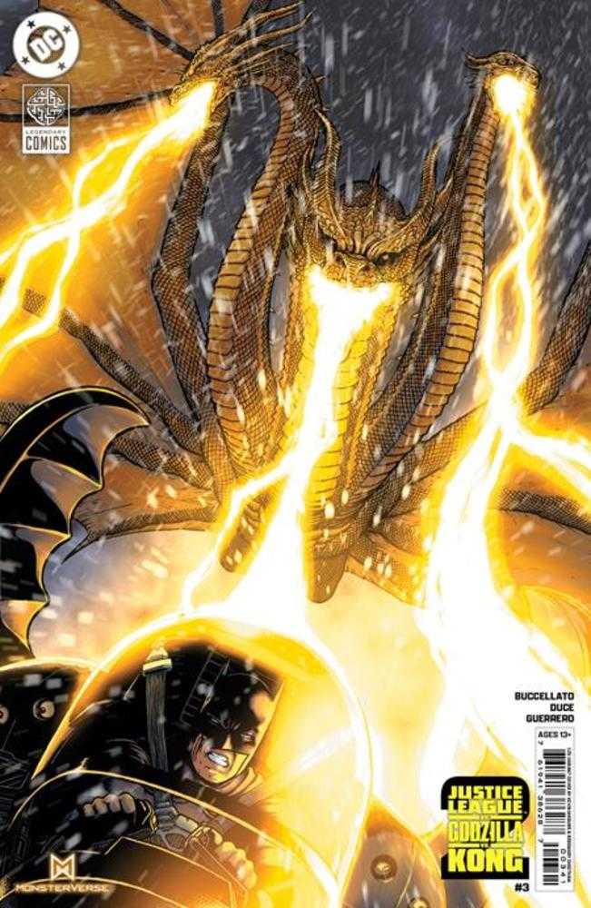 Justice League vs Godzilla vs Kong 2 #3 (Of 7) Cover D (1:25) Kevin Maguire Card Stock Variant