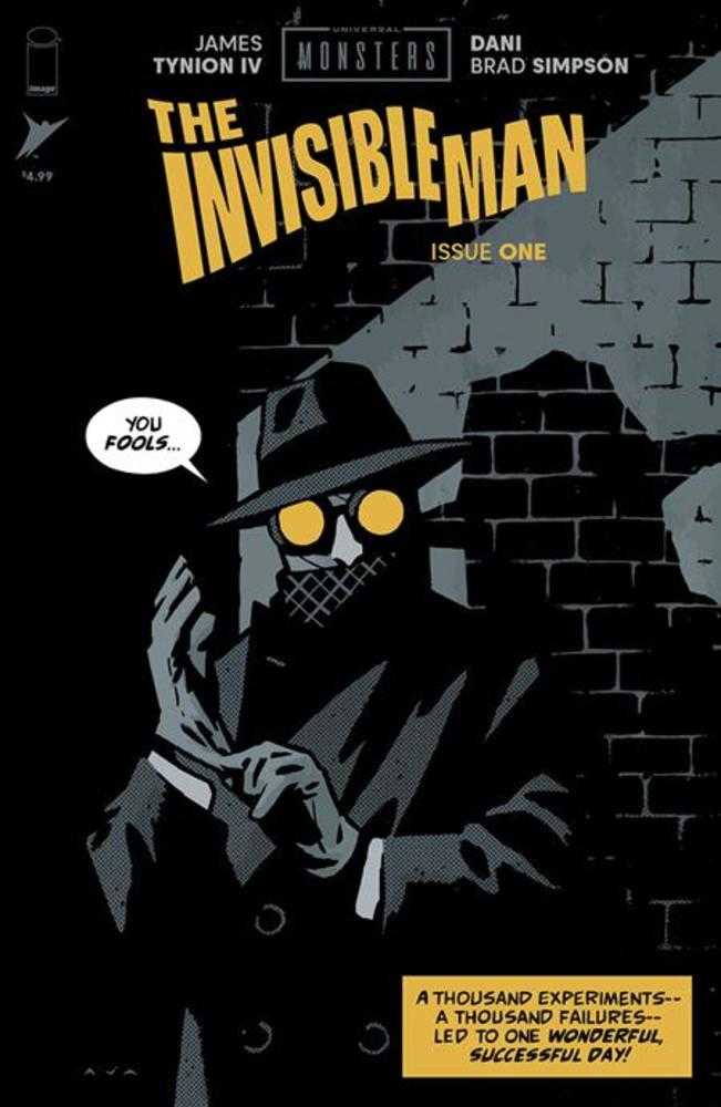 Universal Monsters The Invisible Man #1 (Of 4) Cover C (1:10) David Aja Pulp Variant