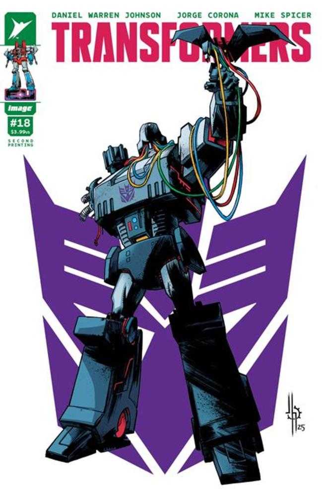 Transformers (2023) #18 Variant (2nd Print) Cover A Jason Howard Decepticon Cover