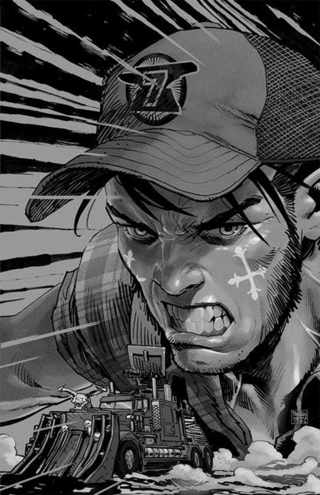 Big Rig #2 Cover H (1:25) Dan Panosian Ink Wash Virgin Variant (Mature)