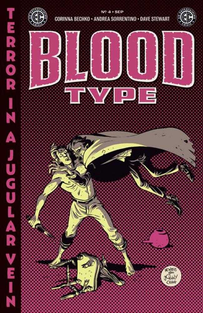 EC Blood Type #4 (Of 4) Cover C (1:10) Albert Monteys EC Homage Variant