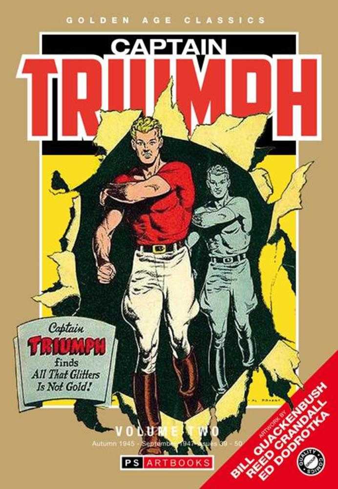 Golden Age Classics Captain Triumph Hardcover Volume 02