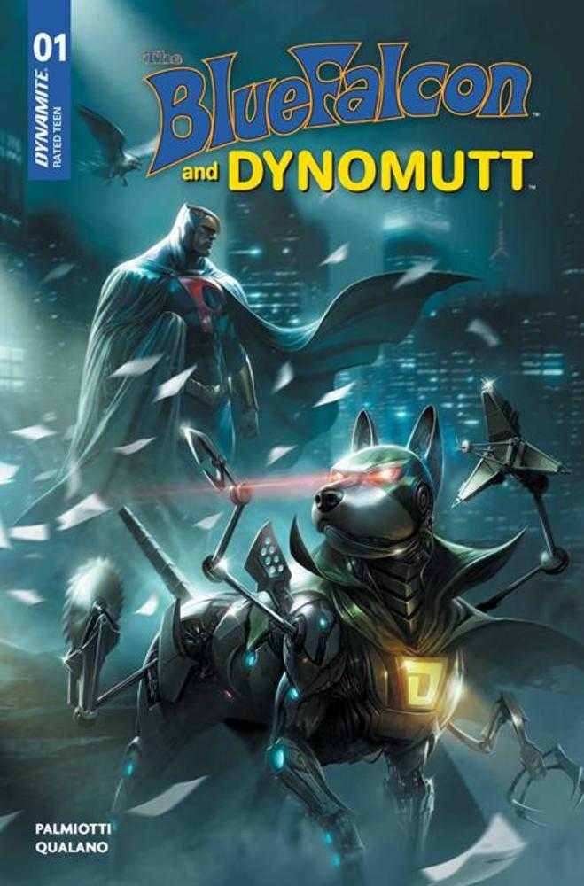Blue Falcon & Dynomutt #1 Cover G Franceso Mattina Foil Variant [VF/VF+]