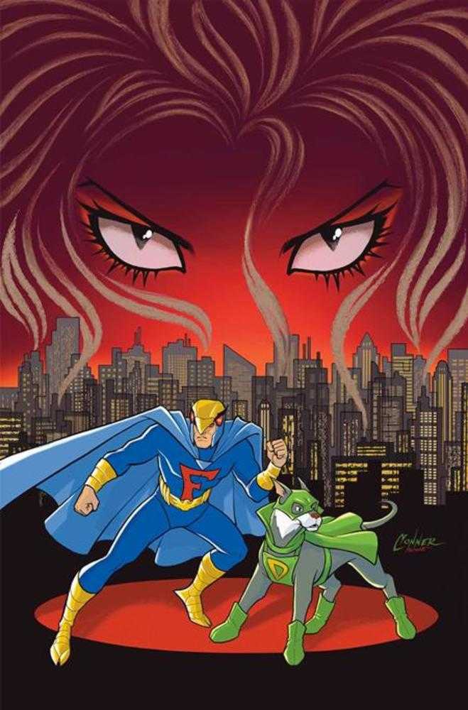 Blue Falcon & Dynomutt #1 Cover P (1:20) Amanda Conner Full Art Virgin Variant
