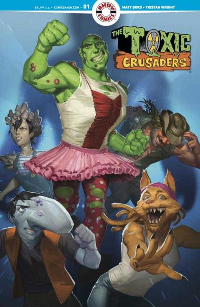 Toxic Crusaders #1 (Of 5) Cover B (1:3) Ar Sullivan Unlock Variant (Mature)
