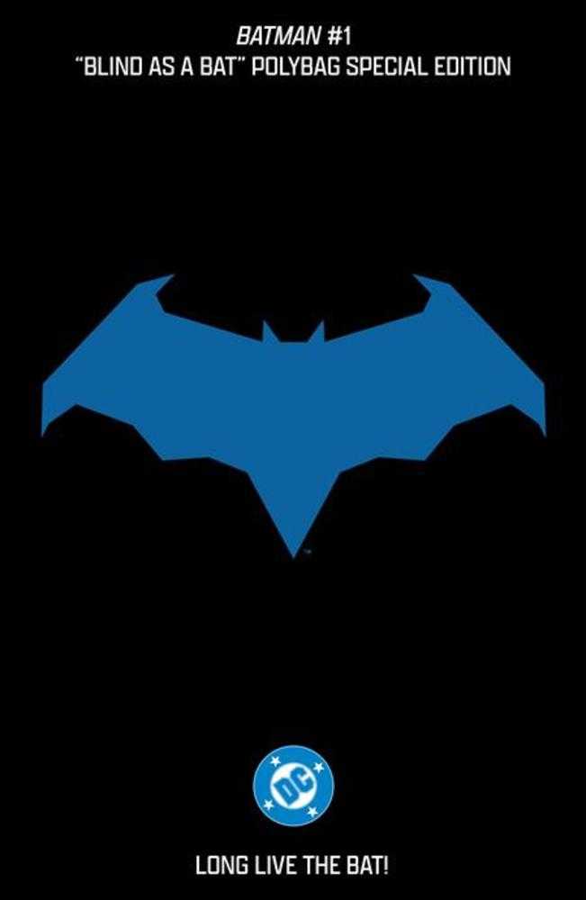Batman (2025) #1 Cover N Blind As A Bat Blind Bag Variant (Out of Print)
