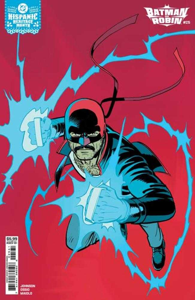 Batman And Robin (2023) #25 Cover E Leonardo Romero Hispanic Heritage Month El Gaucho Card Stock Variant